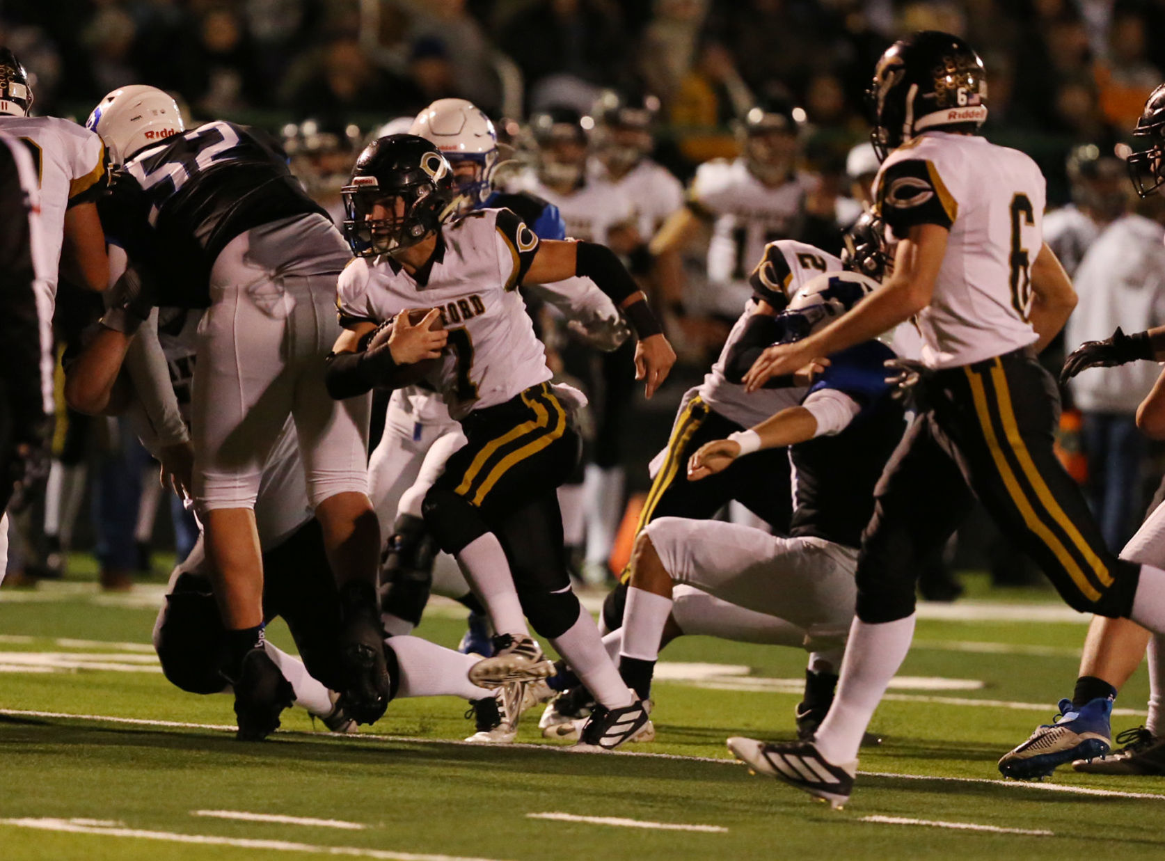 Crawford (8-3) vs. Honey Grove (10-1), 8 p.m. Friday at Forney
